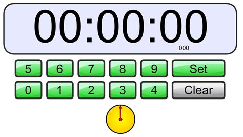 online timer that makes noise